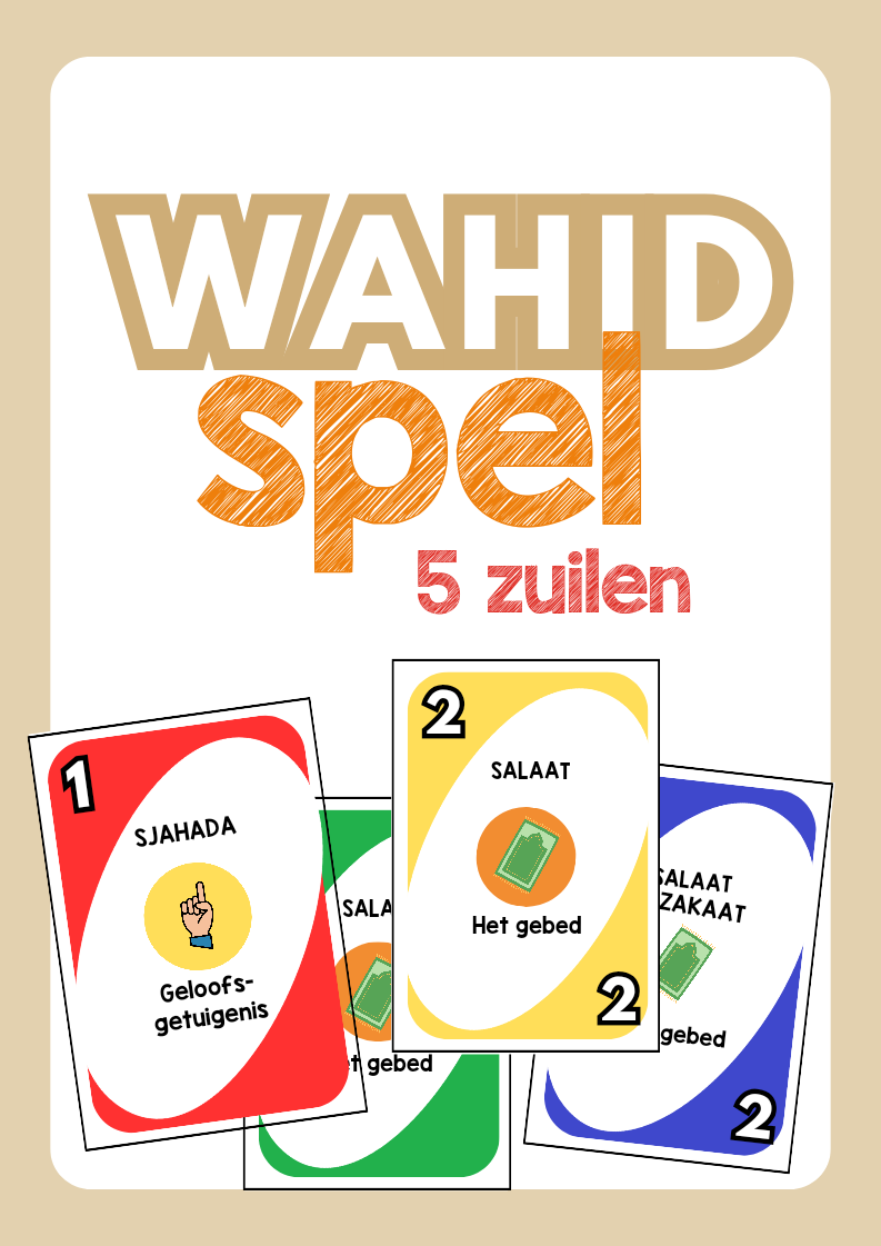 Wahid spel - 5 zuilen - AmaniBooks